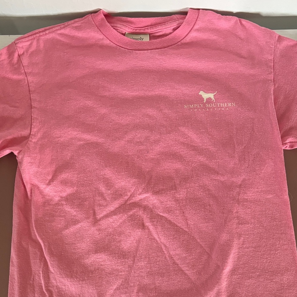 Simply Southern Vibrant Pink Tee